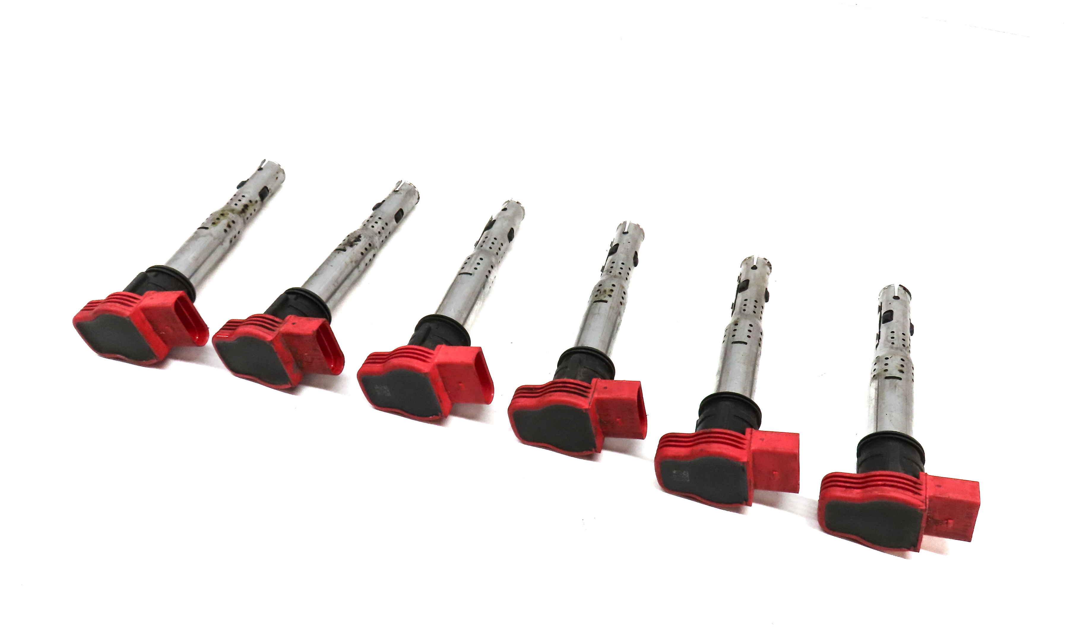2005-2017 AUDI A4 S4 A5 S5 A6 S6 A7 A8 Q5 SQ5 Q7 R8 S8 - IGNITION COIL SET 6 — exact item pictured
